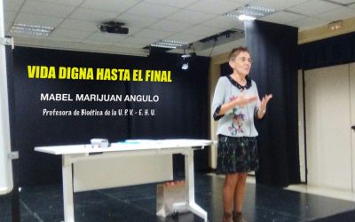 CHARLA/HITZALDIA: VIDA DIGNA HASTA EL FINAL